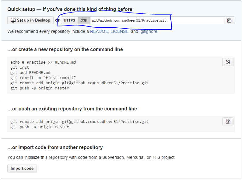 Github Pushing the Code from Local Repository to Global Repository