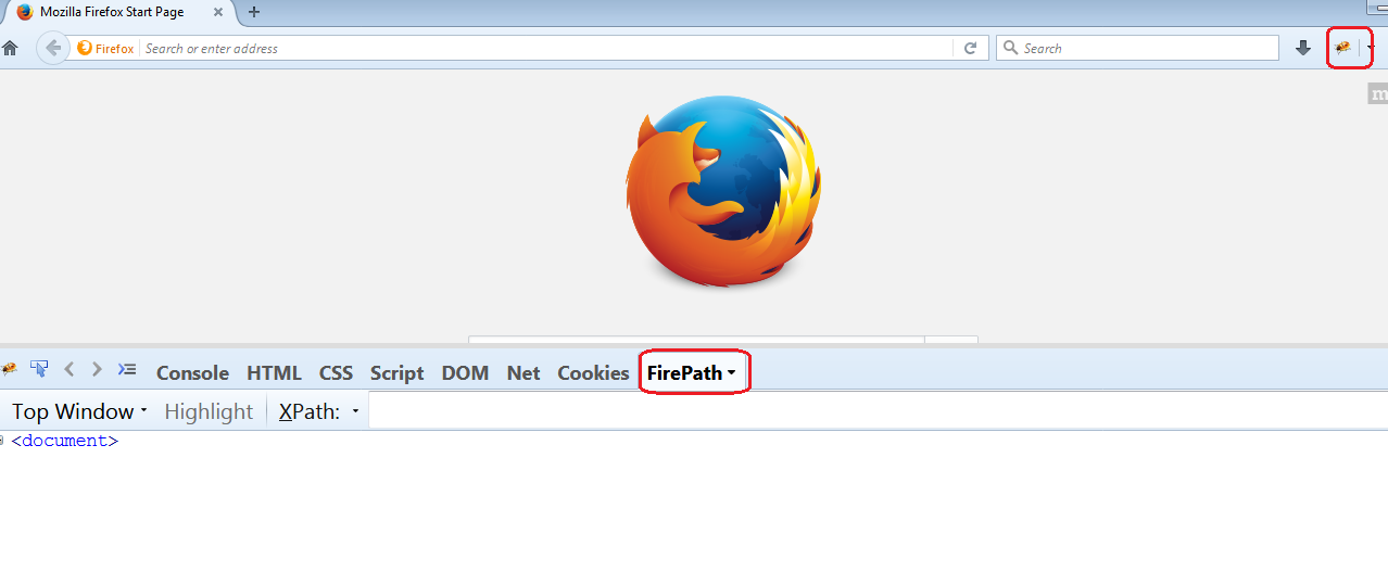 Mozilla Firefox Plugins Firebug Firepath Selenium WebDriver
